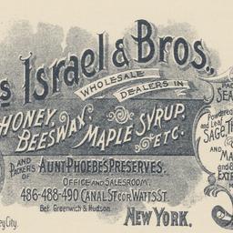 Chas Israel & Bros. Pos...