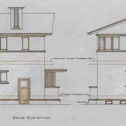 Rear, side elevations