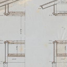 Wall sections, framing details