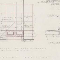Weaving pavilion framing de...