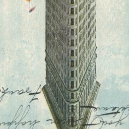 Flat Iron Building, New York.