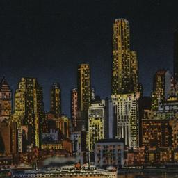 Skyline of Downtown New Yor...