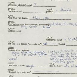 Western questionnaire, answ...
