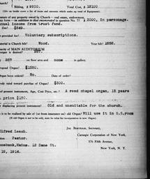 Carnegie Church Organs, Ken...