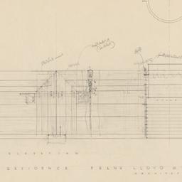 Gate plan, elevation
