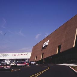 Exterior view, from parking...