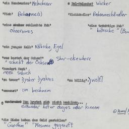 Western questionnaire, answ...