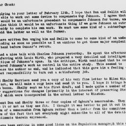 Letter from Samuel A. Stouf...