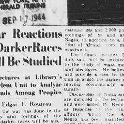 Article on series of lectur...