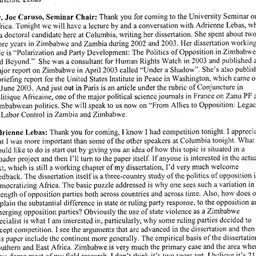 Minutes, 2004-04-14. Studie...