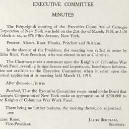 Executive Committee Meeting