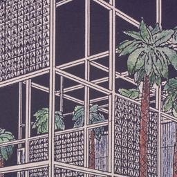 Perspective drawing, detail.
