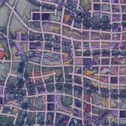 Site plan, detail.