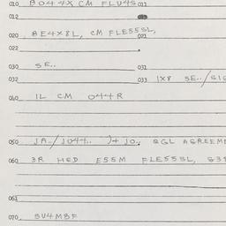 Western questionnaire, answ...