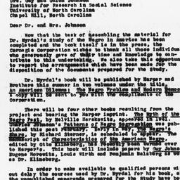 Letter from Frederick P. Ke...