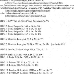 Speaker's Notes, 2000-1...