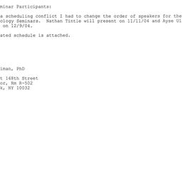 Correspondence, 2004-11-11....
