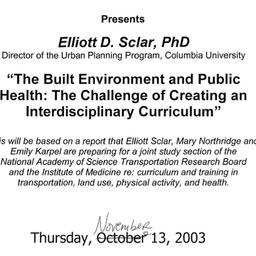 Announcements, 2003-11-13. ...