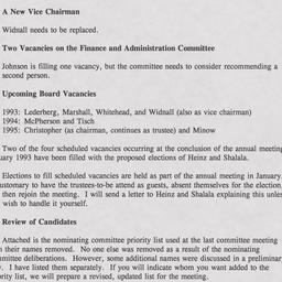 Nominating Committee