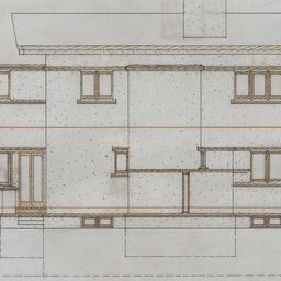 Entrance elevation