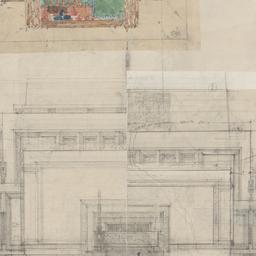 Elevation, section