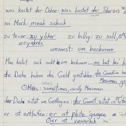 Western questionnaire, answ...