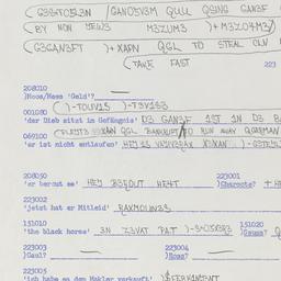 Western questionnaire, answ...