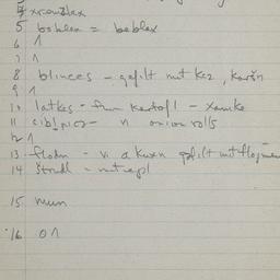 Eastern questionnaire, blue...