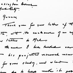 Letter from Frances S. Hers...