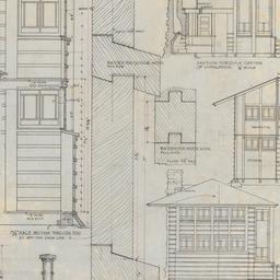 Section, elevation, framing...
