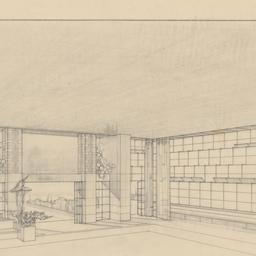 Living room interior view