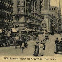 Fifth Avenue, North from 32...
