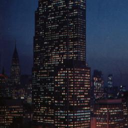 Night Falls on Midtown Manh...