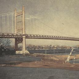 Triborough Bridge -- New York.