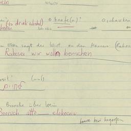 Western questionnaire, answ...