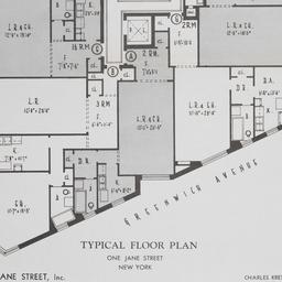 1 Jane Street, Typical Floo...