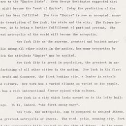 New York's Future as I ...
