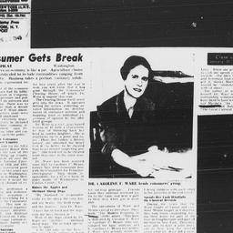 Profile of Caroline F. Ware...