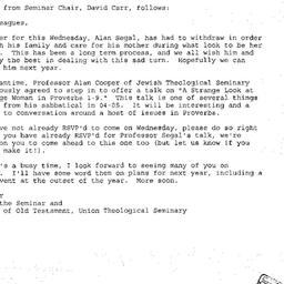 Correspondence, 2005-05-09....