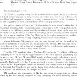 Minutes, 2004-04-13. Tradit...