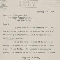 Board Meeting, 2/9/1922