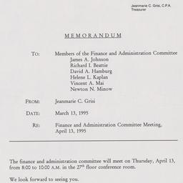 Board of Trustees - Sent to...