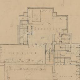 First floor apartment plan,...