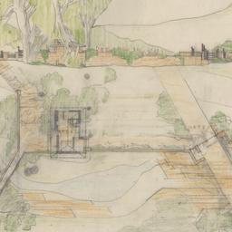 Site plan, elevation