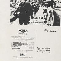 Notification of "Korea...