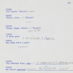 Western questionnaire, answ...