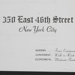 350 East 46th Street