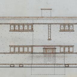 Entrance elevation