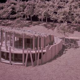 Model, garden pavilion.