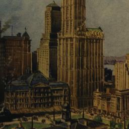Across City Hall Park Towar...